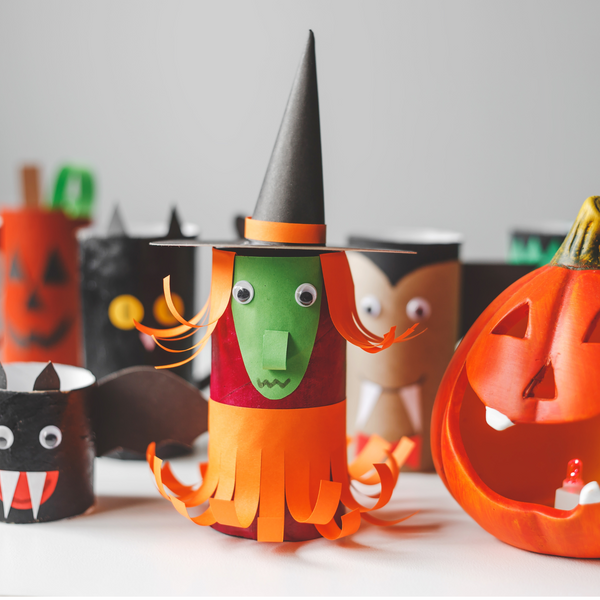 Create a Halloween-themed craft and activity box for your kiddos!