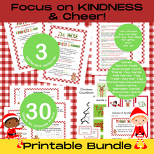 Load image into Gallery viewer, Printable Christmas Advent of Kindess and Holiday Cheer
